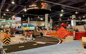 TrafFix Devices 40 x 40 Exhibit at CONEXPO-CON/AGG 2020 in Las Vegas, Nevada